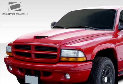 Duraflex SS Style Hood 97-04 Dakota, 98-03 Durango